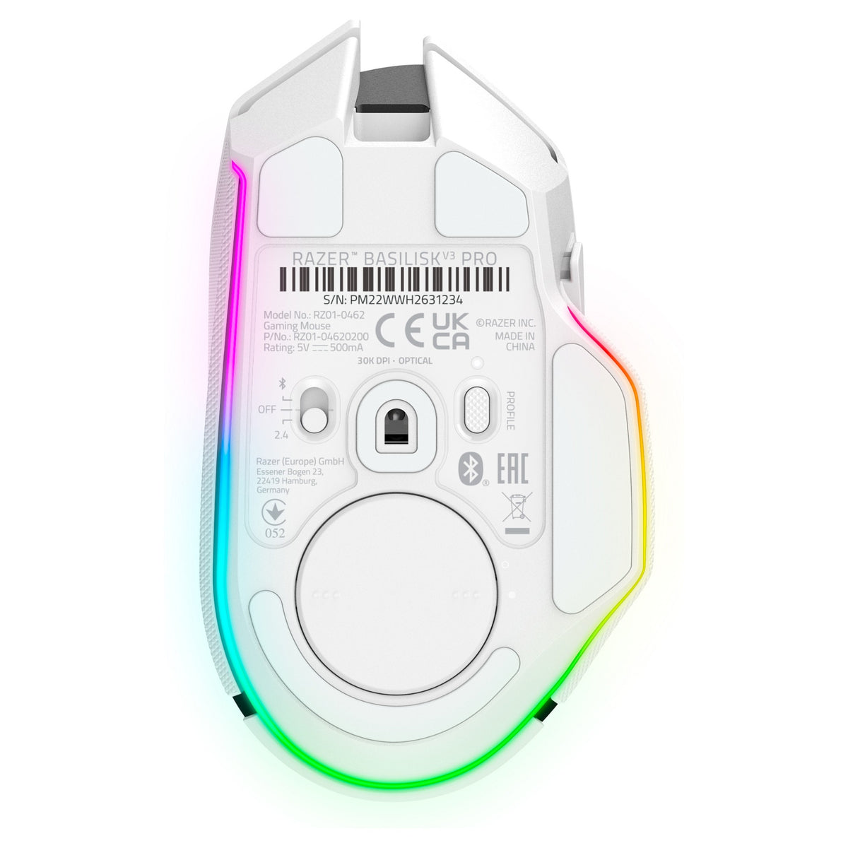 Razer Basilisk V3 Pro white