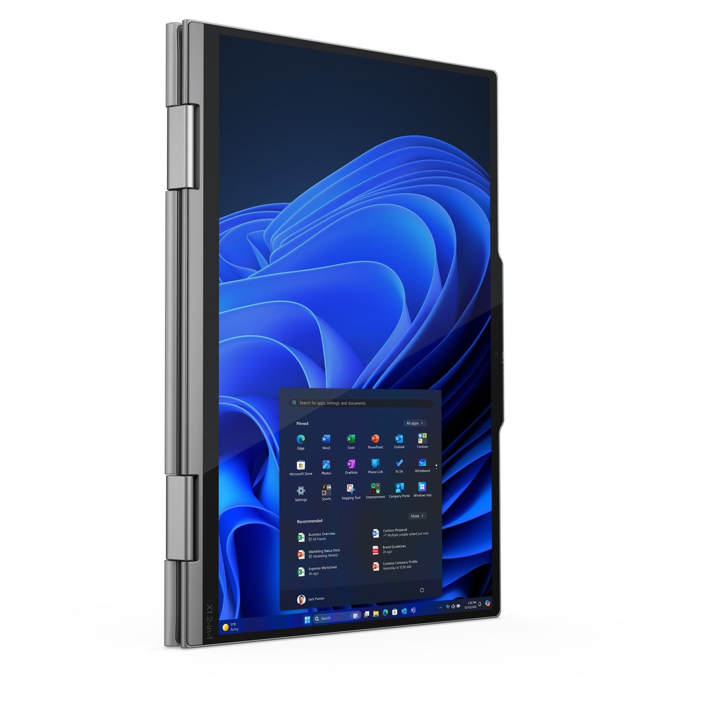 Lenovo X1 2in1 G10 14" Ultra7 258V 32/1TB 2.8K 5G W11P