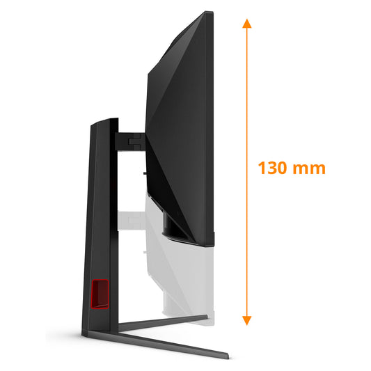 86cm/34" (3440x1440) AOC CU34G4 21:9 FastVA 0,5ms 180Hz HDMI DisplayPort Curved Freesync Premium HDR10 Black