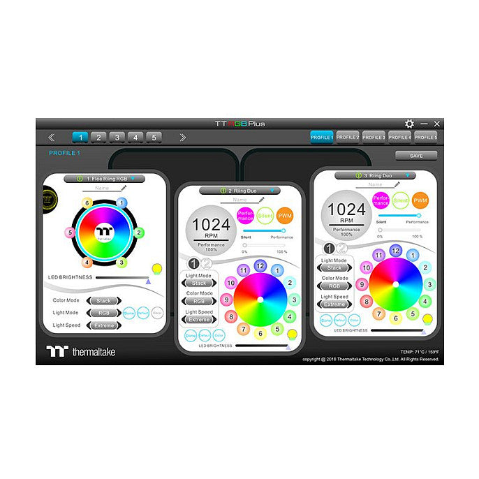 K Cooler Wasserkühlung Thermaltake Floe DX RGB 360 TT Premium Edition 360mm (schwarz)