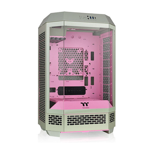 Micro Thermaltake The Tower 300 TG Matcha Plum