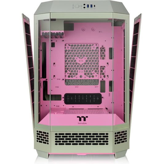 Micro Thermaltake The Tower 300 TG Matcha Plum