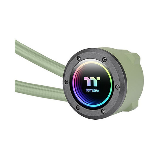 K Wasserkühlung Thermaltake TH280 V2 ARGB Sync All-In-One Liquid Cooler Matcha Green
