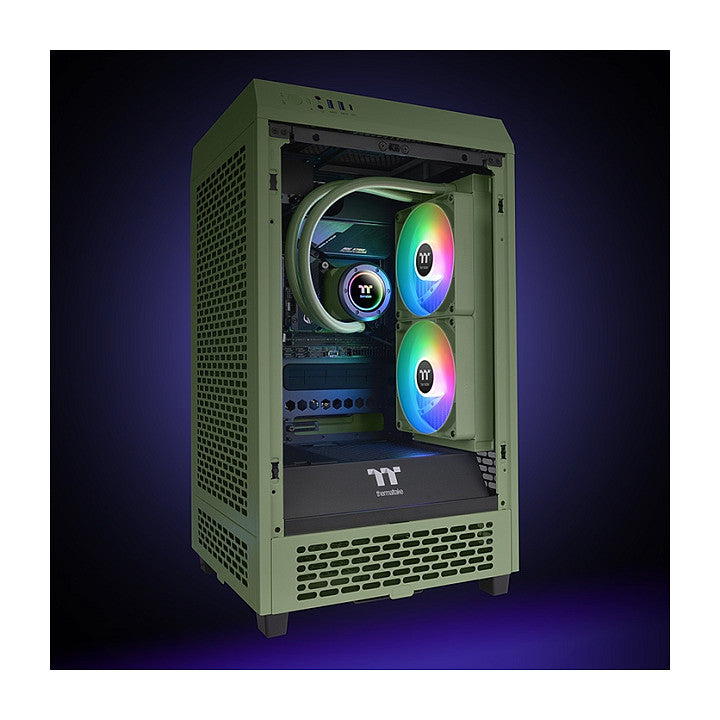 K Wasserkühlung Thermaltake TH280 V2 ARGB Sync All-In-One Liquid Cooler Matcha Green