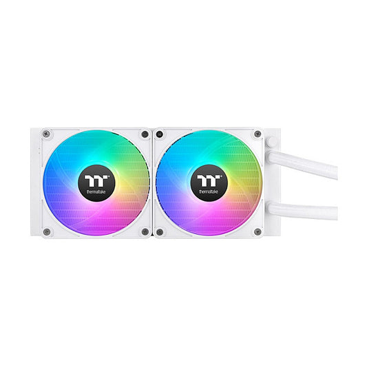 K Thermaltake Wasserkühlung TH240 V2 Ultra EX ARGB Sync All-In-One Liquid Cooler - Snow Edition