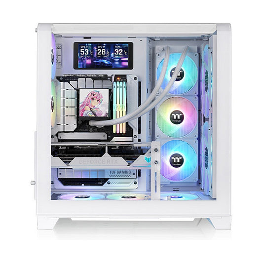 Midi Thermaltake View 390 Air Snow White