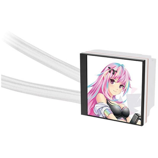 K Wasserkühlung MAGFloe 420 Ultra Snow Edition All-In-One Liquid Cooler White