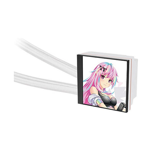 K Wasserkühlung MAGFloe 420 Ultra Snow Edition All-In-One Liquid Cooler White