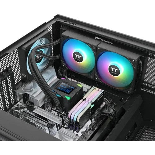 K Wasserkühlung LA240-S ARGB Sync All-In-One Liquid Cooler System Black