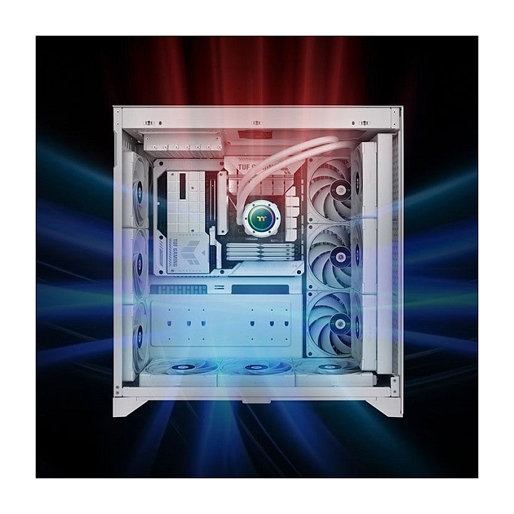 120mm Thermaltake TOUGHFAN EX12 Pro PC Cooling Fan White - Swappable Edition 3 Pack
