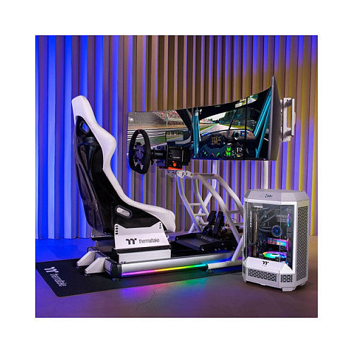 Thermaltake Triple Monitor Stand for Cockpit White