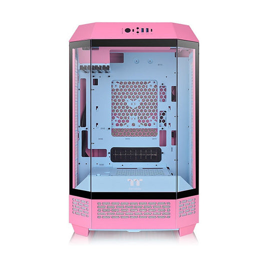 Thermaltake The Tower 300 Bubble Pink(pink. Tempered Glass)