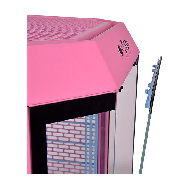Thermaltake The Tower 300 Bubble Pink(pink. Tempered Glass)