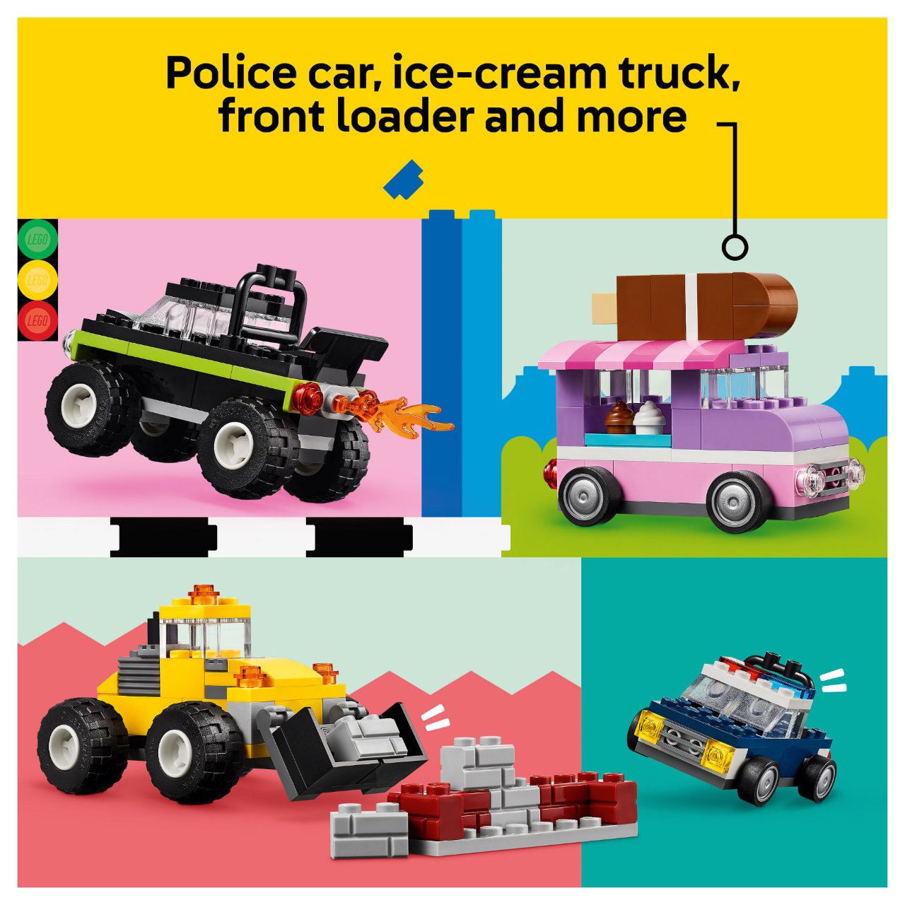 LEGO 11036 Classic Kreative Fahrzeuge