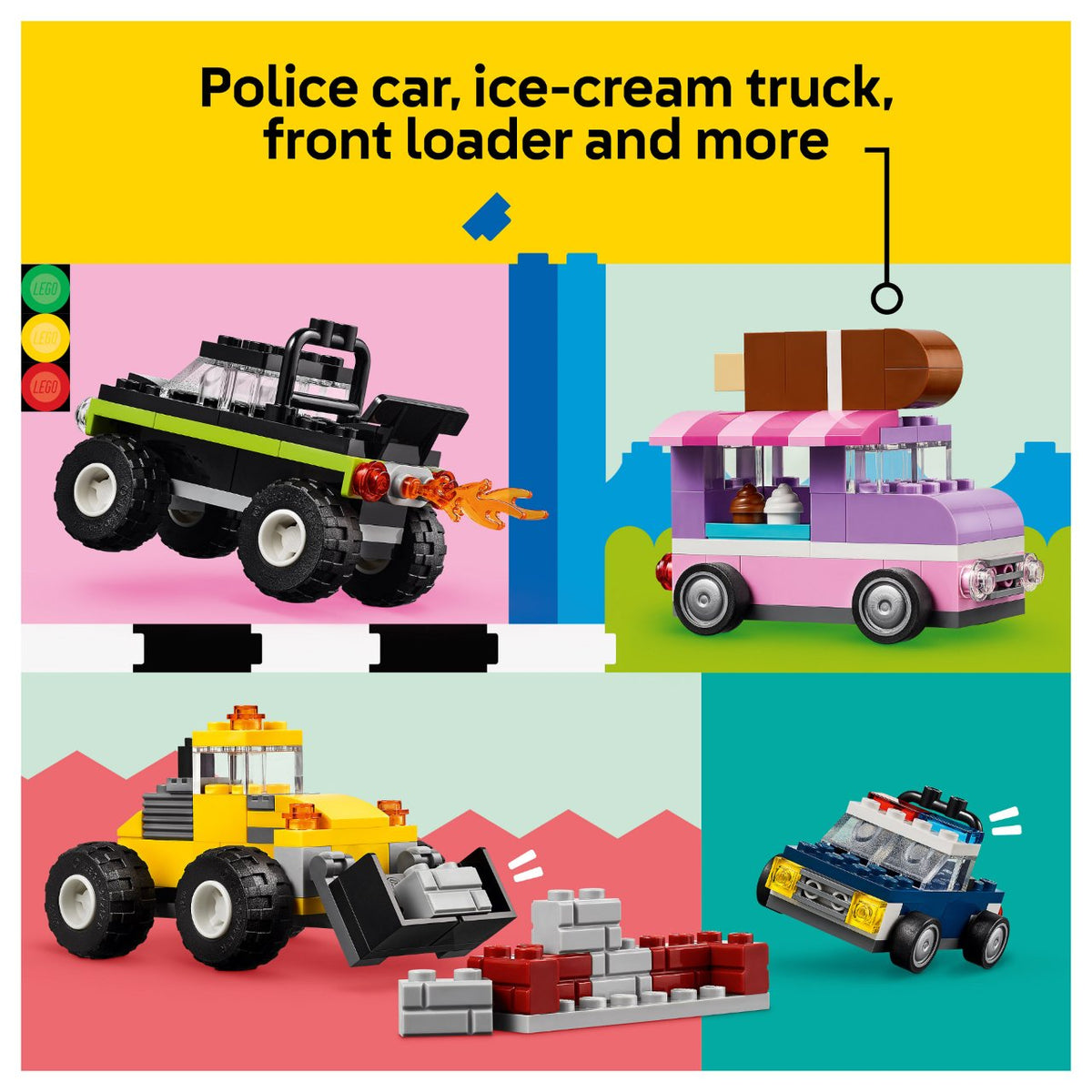 LEGO 11036 Classic Kreative Fahrzeuge