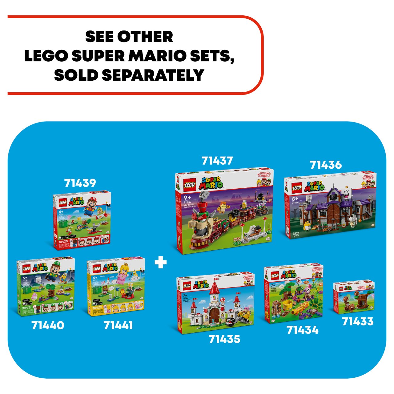LEGO 71440 Super Mario Abenteuer mit dem interaktiven LEGO Luigi