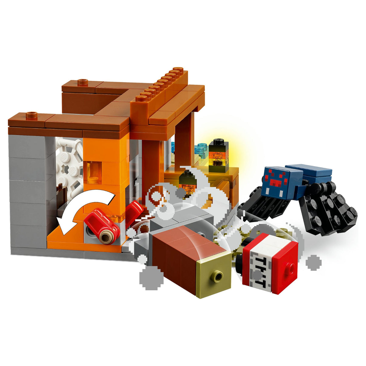 LEGO 21269 Minecraft Die Expedition zur Grteltiermine