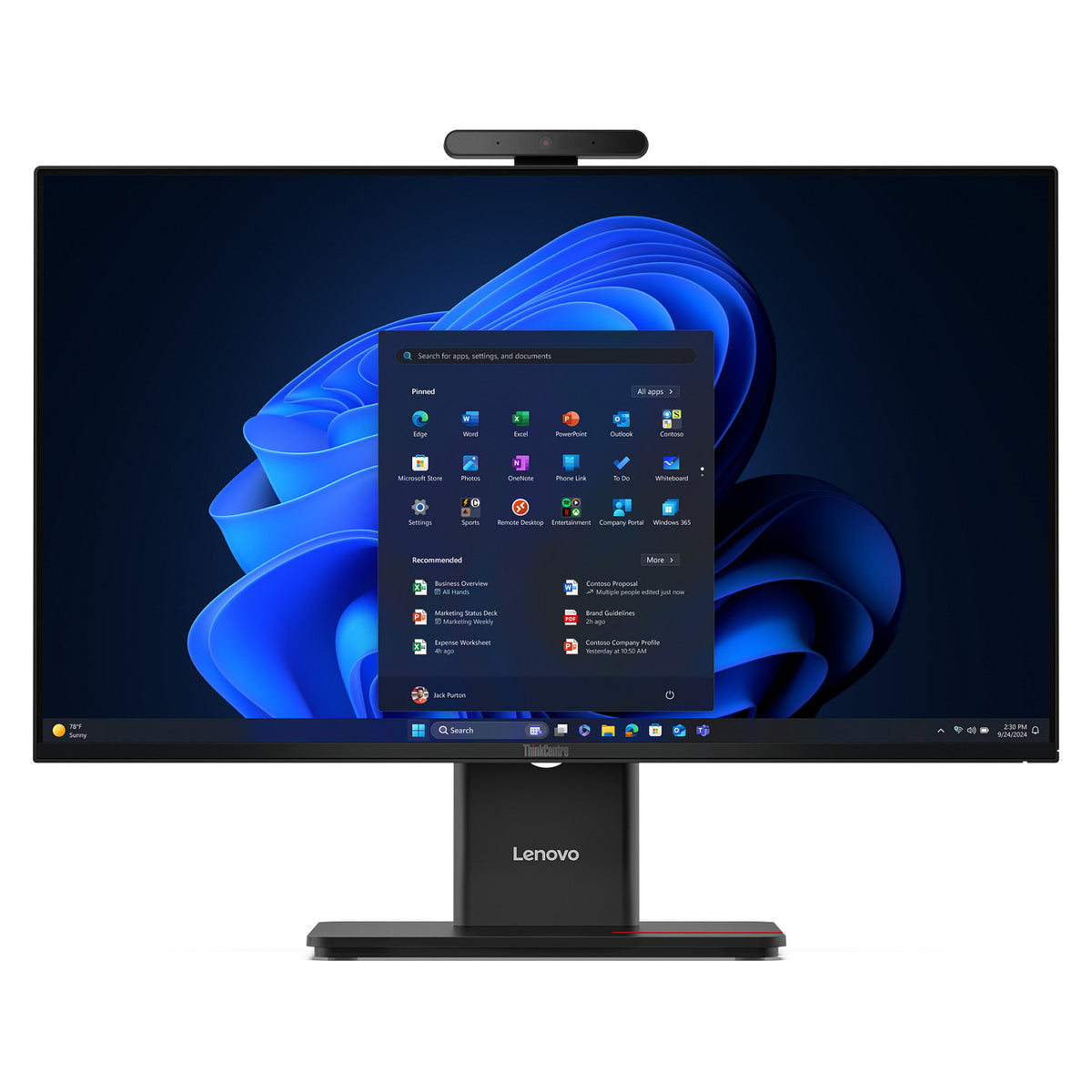 AIO Lenovo ThinkCentre M70a 24 G6 / u5 235 vPro ENT / 16GB / 512GB SSD / 23.8" / FHD / Win 11 Pro / 3YR Onsite