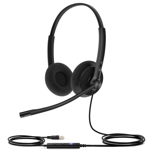 Yealink Headset UH34 Lite Dual Teams USB-C/A