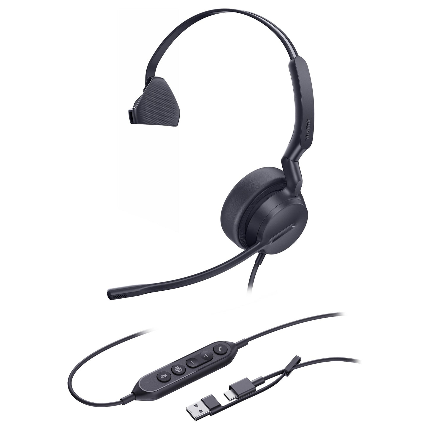 Yealink Headset UH42 Mono Teams USB-C/A