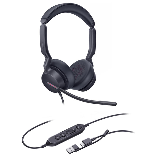 Yealink Headset UH46 Dual Teams USB-C/A