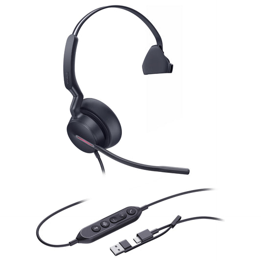 Yealink Headset UH46 Mono Teams USB-C/A