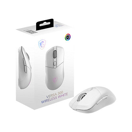 MSI VERSA 300 W White WIRELESS Gaming Maus