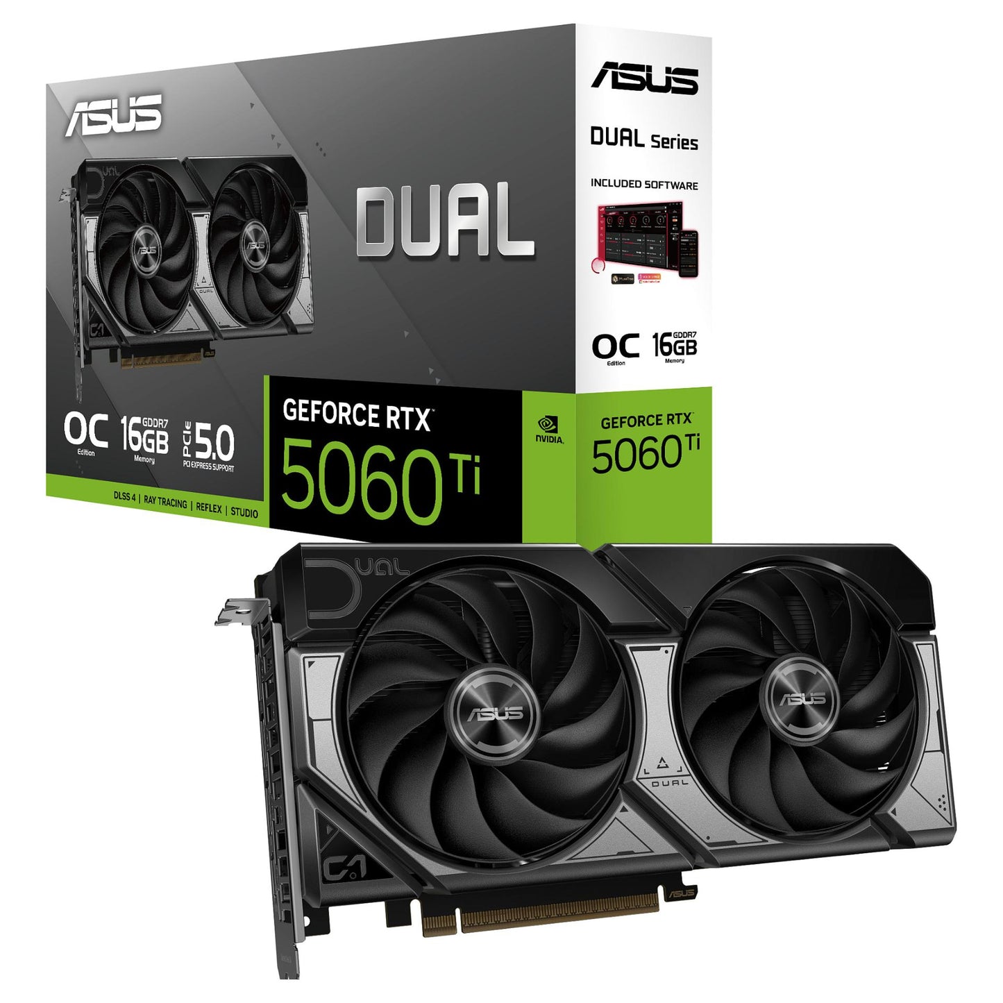 RTX 5060 Ti 16GB ASUS DUAL OC GDDR7