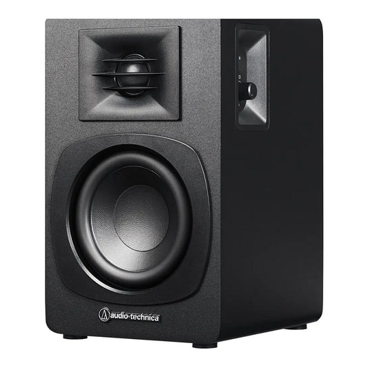 Audio Technica Aktive Regallautsprecher AT-SP3X (schwarz. Bluetooth 5.3)