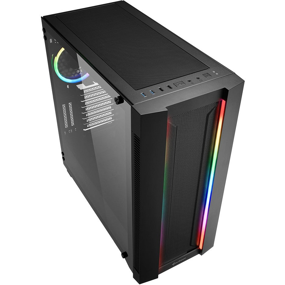 Sharkoon Elite Shark CA200M ATX/E-ATX 1xGlas Black