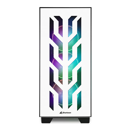 Sharkoon Elite Shark CA300T ATX/E-ATX 2xGlas White