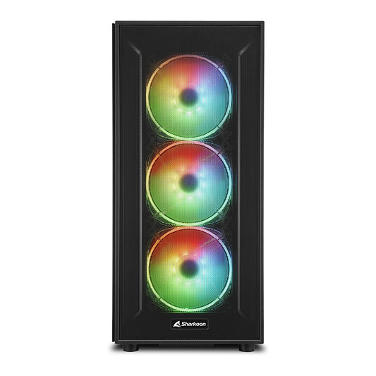 Sharkoon TG6M RGB ATX 1xGlas Black