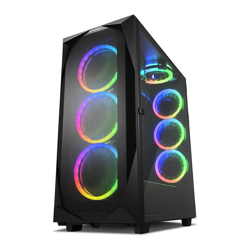 Sharkoon REV300 ATX/E-ATX 2xGlas Black