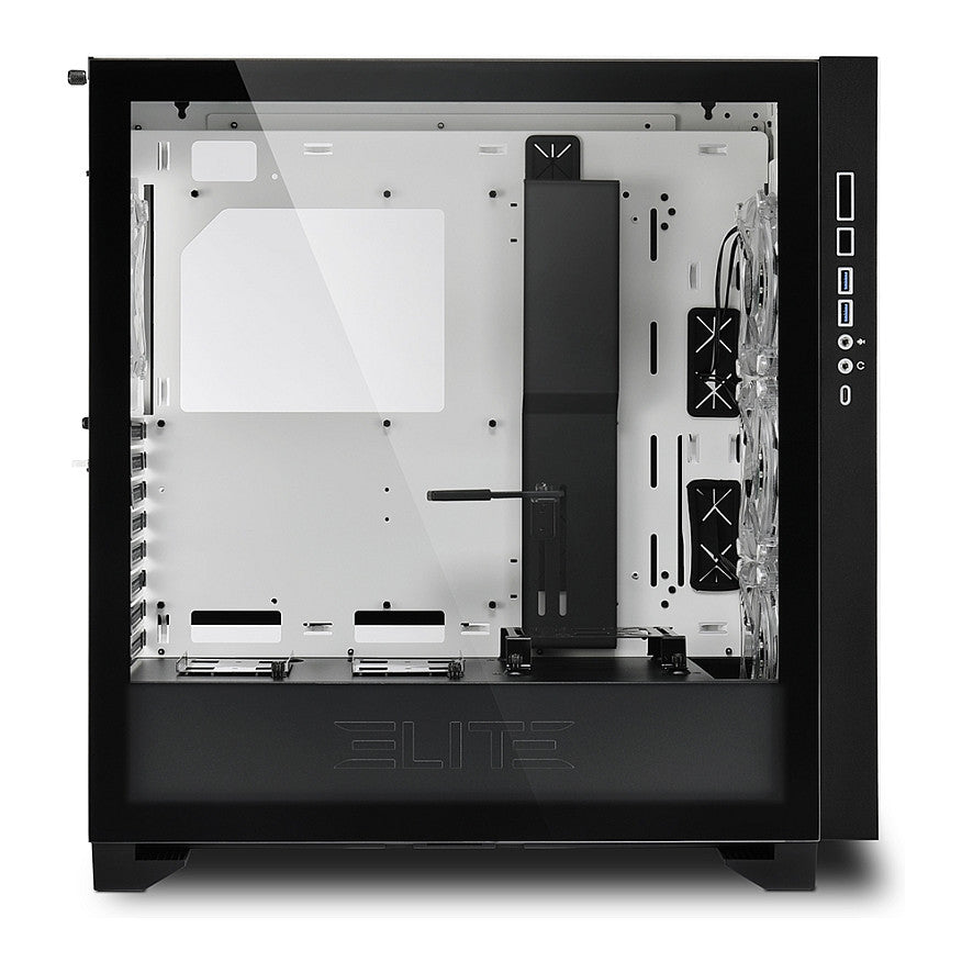 Sharkoon Elite Shark CA300H ATX 2xGlas White