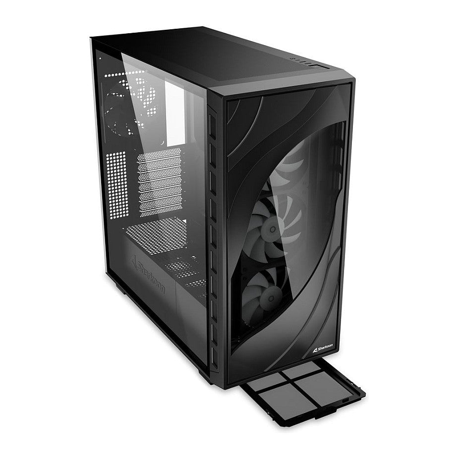 Sharkoon Rebel C80G RGB ATX 1xGlas Black