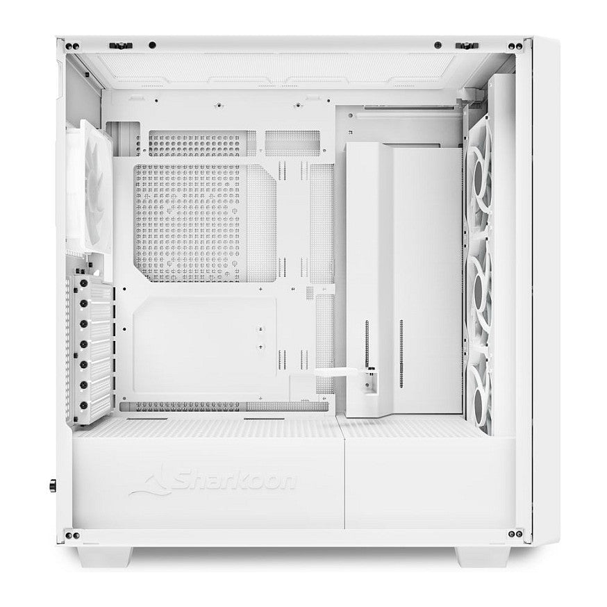Sharkoon Rebel C70G RGB ATX 1xGlas White