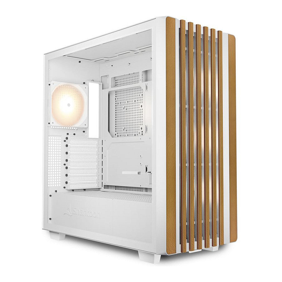 Sharkoon Rebel C70G RGB ATX 1xGlas White