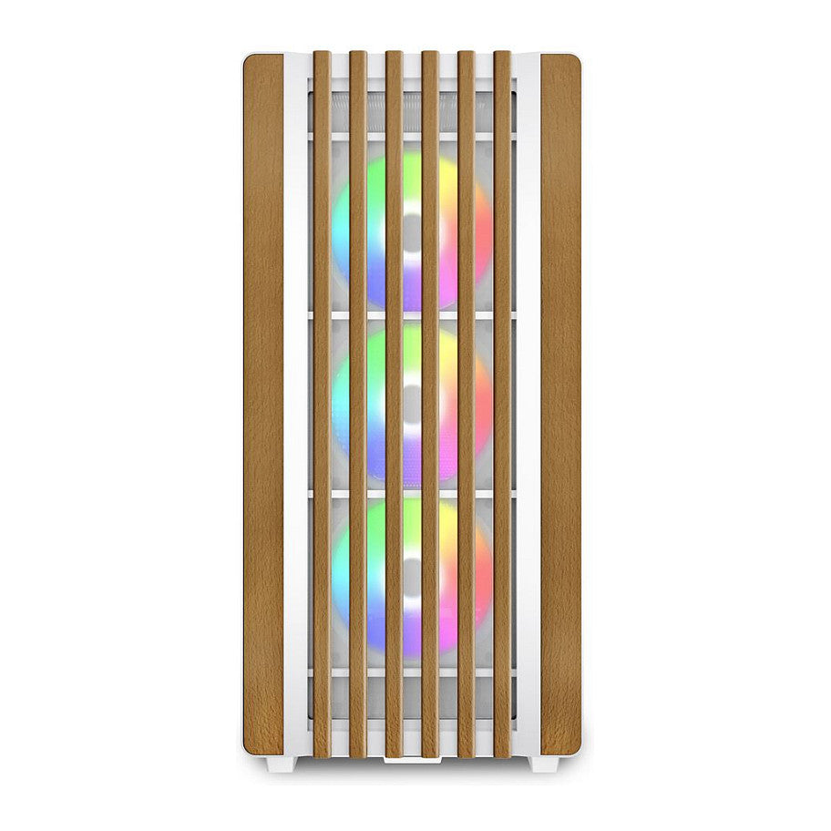 Sharkoon Rebel C70G RGB ATX 1xGlas White