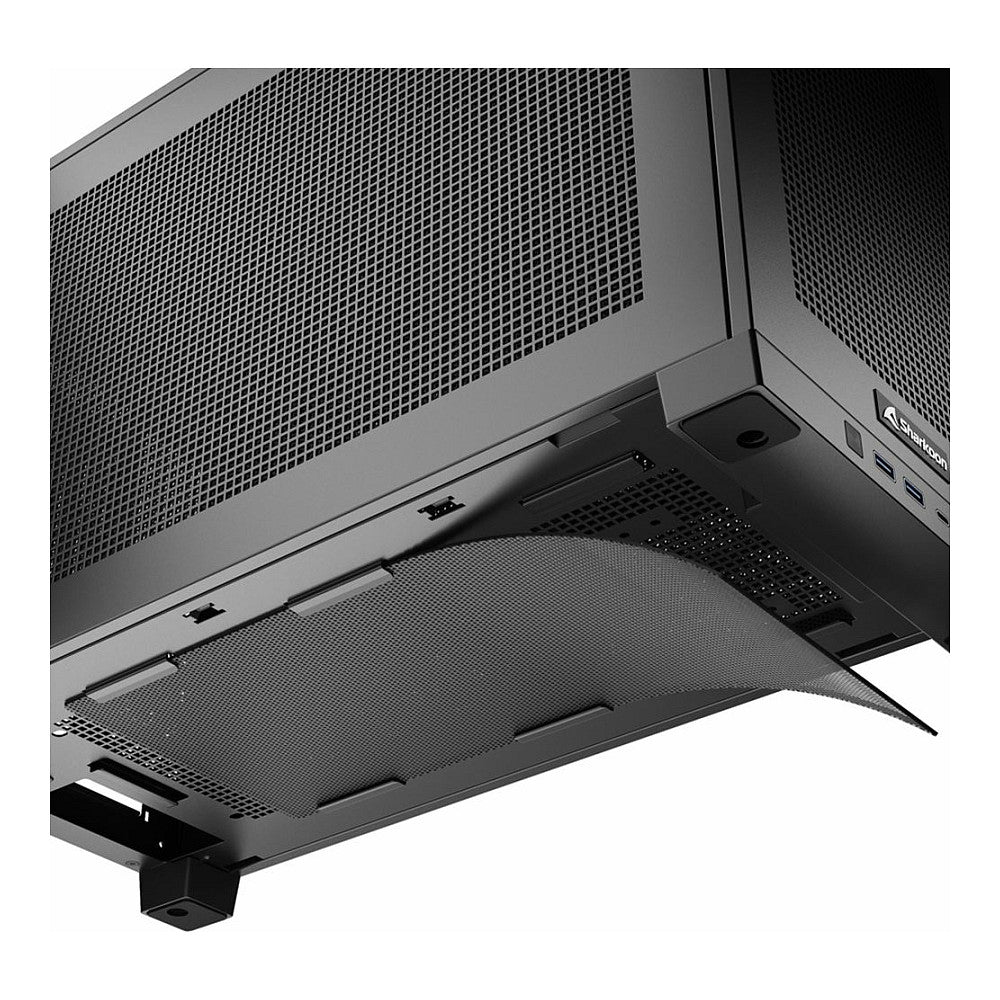 Sharkoon Rebel C20 RGB ITX 1xMetall Black