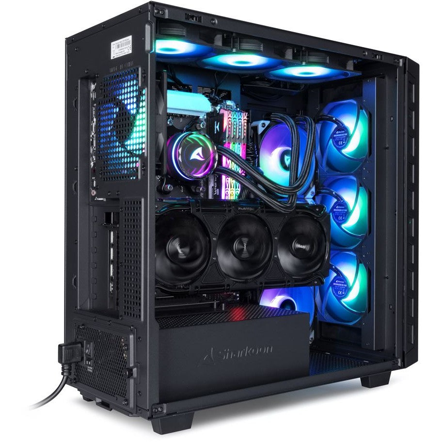 Sharkoon Rebel C80M RGB ATX 1xMetall Black