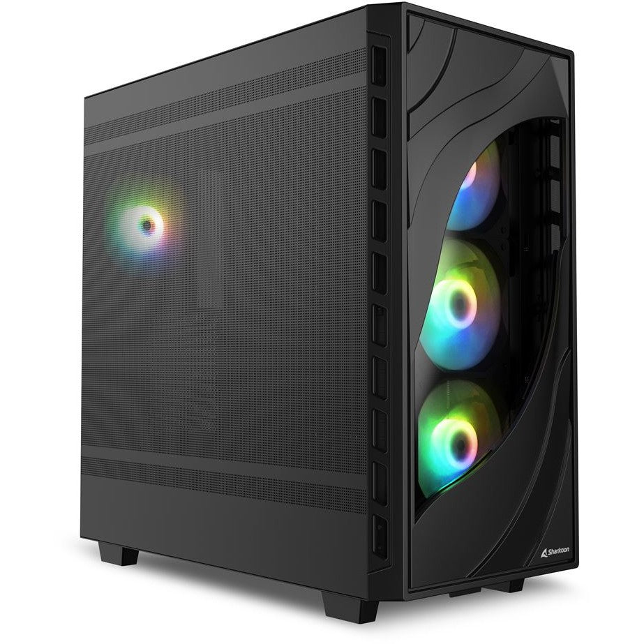 Sharkoon Rebel C80M RGB ATX 1xMetall Black
