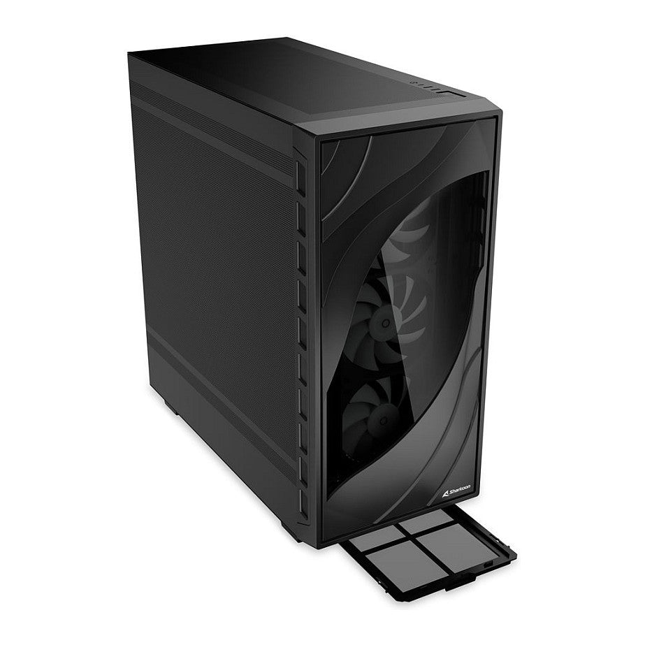 Sharkoon Rebel C80M RGB ATX 1xMetall Black