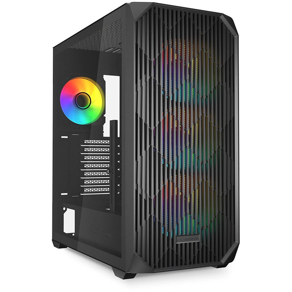 Sharkoon AK3 RGB ATX 1xGlas Black