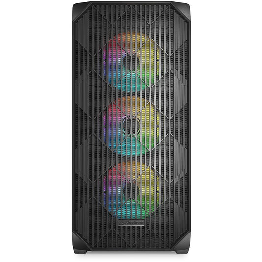 Sharkoon AK3 RGB ATX 1xGlas Black