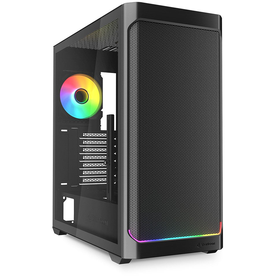 Sharkoon AK4W RGB ATX 1xGlas Black