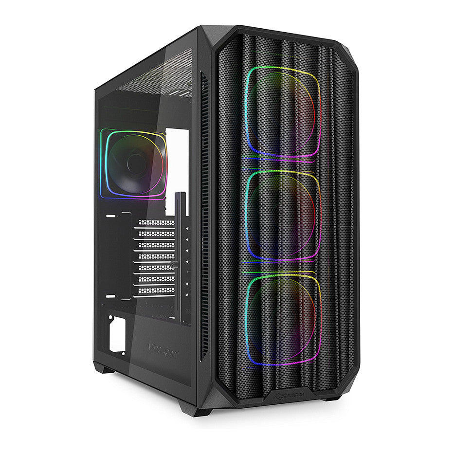 Sharkoon AK5M RGB ATX 1xMetall Black