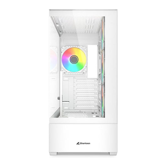 Sharkoon AK6 RGB ATX 1xGlas White