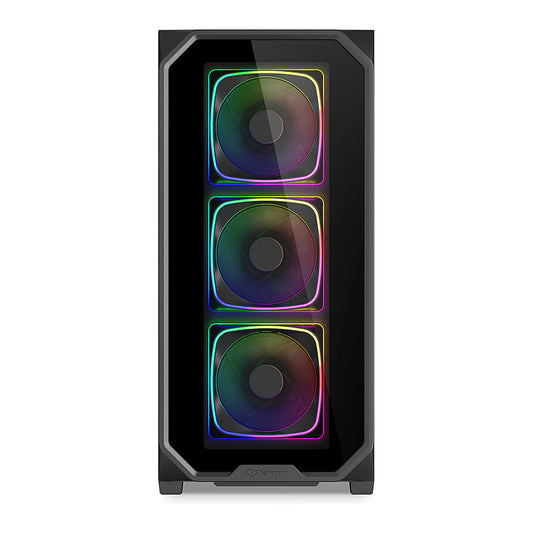 Sharkoon AK5G RGB ATX 1xGlas Black