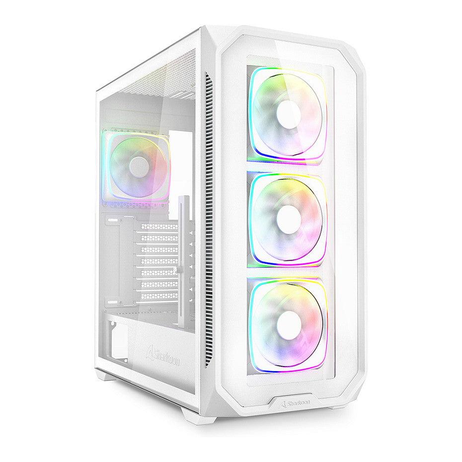 Sharkoon AK5G RGB ATX 1xGlas White
