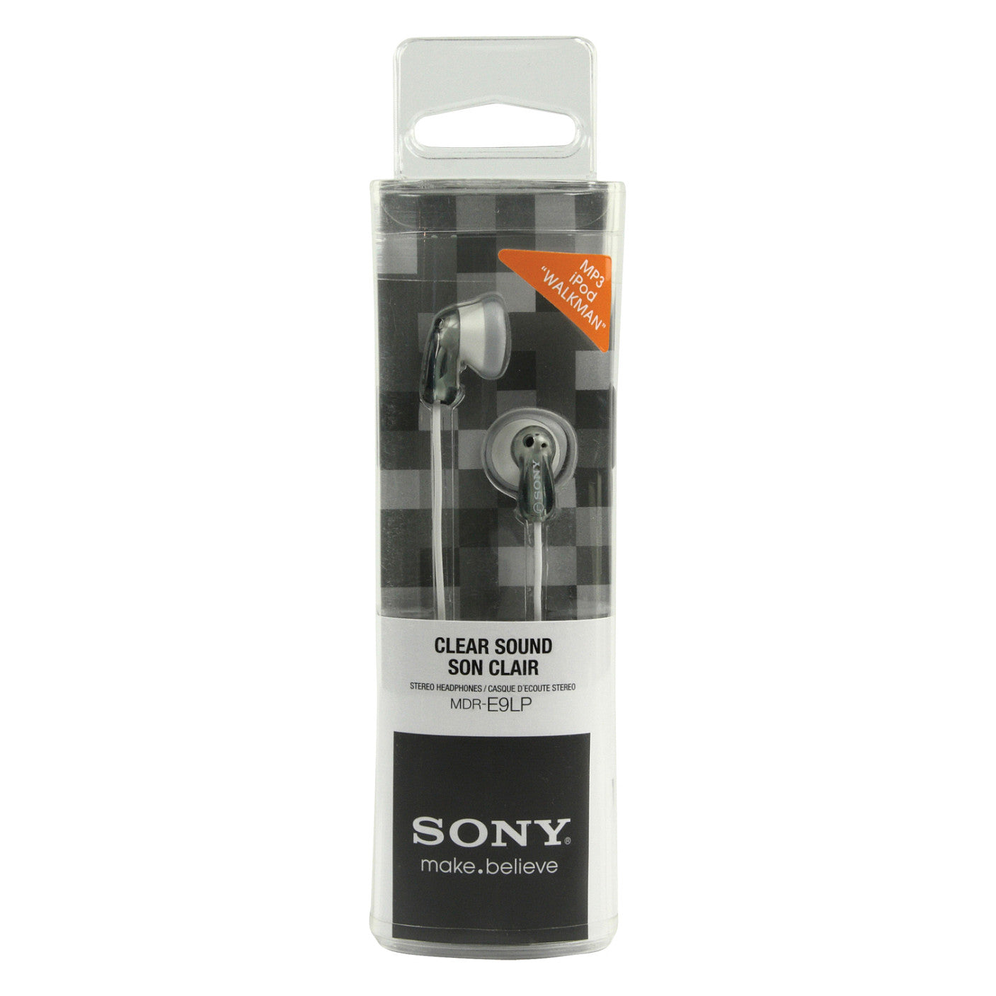 Sony MDR-E 9 LPH grau-transparent